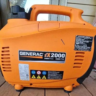 Generac iX2000 Portable Generator (Untested)