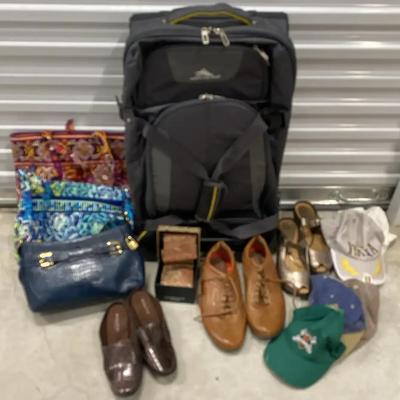 Suitcase, Vera Bradley & Aigner Purses, Shoes and Necktie