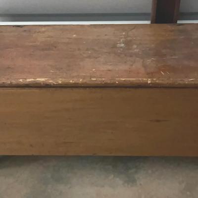 Vintage Wooden Storage Chest