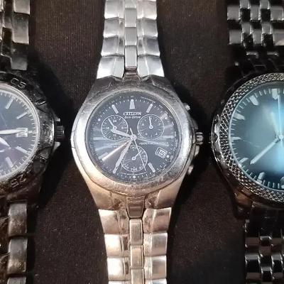 Men’s Watch Trio Featuring Citizen Eco-Drive