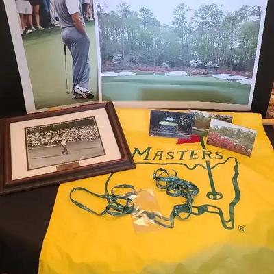Masters Flag, Prints, and Lanyards