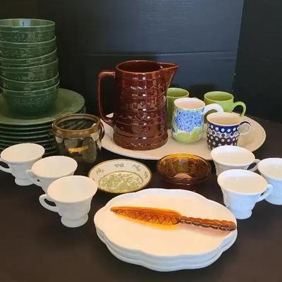Colorful Dishware Featuring Royal Norfolk