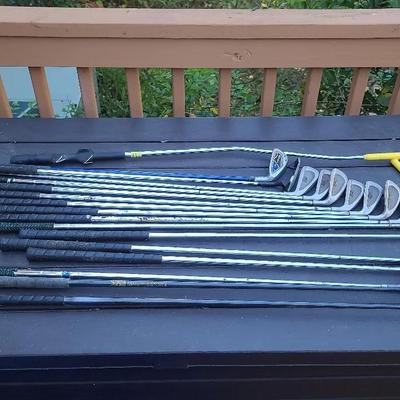 Golf Clubs Featuring Spalding, Mercury & Knight