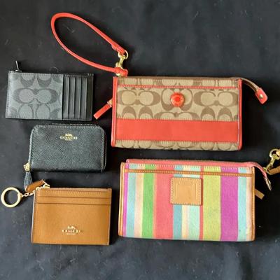 Coach Wallet Collection in Multiple Styles
