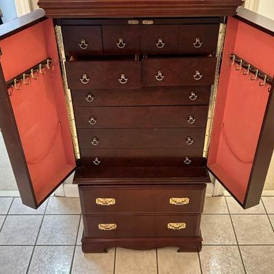 Incredible Standing Jewelry Cabinet
