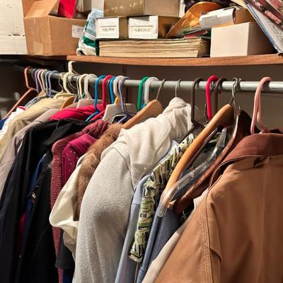 Sale Photo Thumbnail #202: Vintage coats and clothing