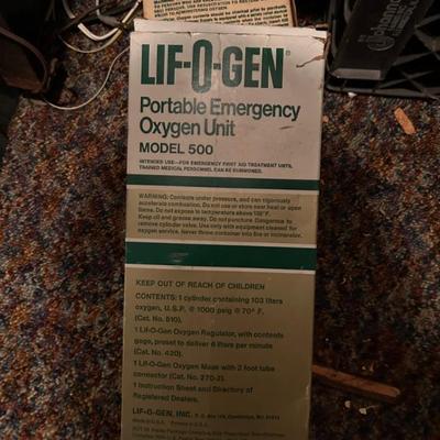 Sale Photo Thumbnail #161: Oxygen Unit