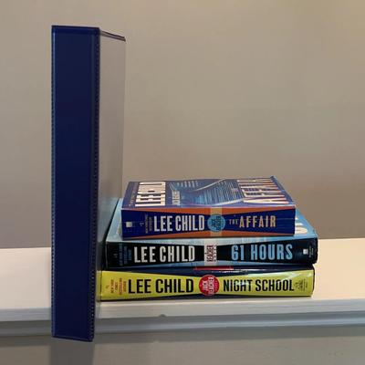 Lee Child Books & Notebook