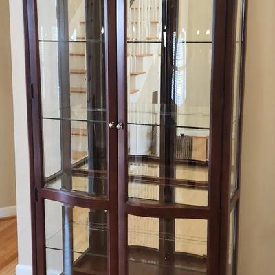 Bernhardt Furniture Co. Wooden Display Cabinet (2)