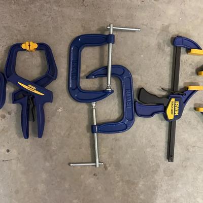 Six Irwin Clamps