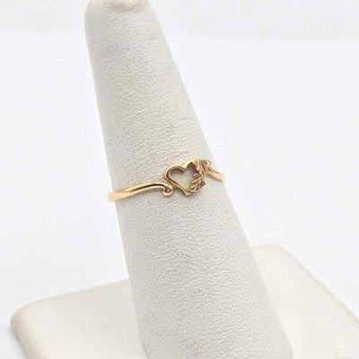 430 • 10k gold ring, 1.1g