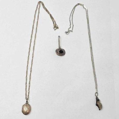 522 • sterling silver jewelry, 10.6g