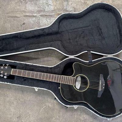 2002 • ovation celebrity 6 string acoustic electric guitar