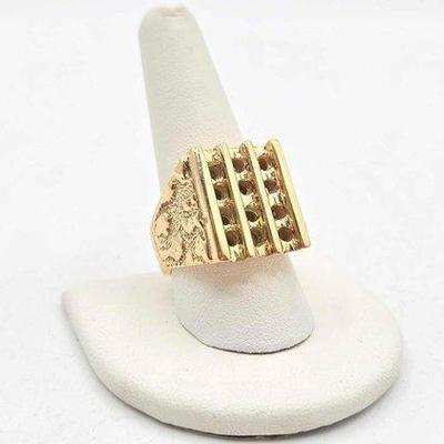 206 • 14k gold ring, 27.8g