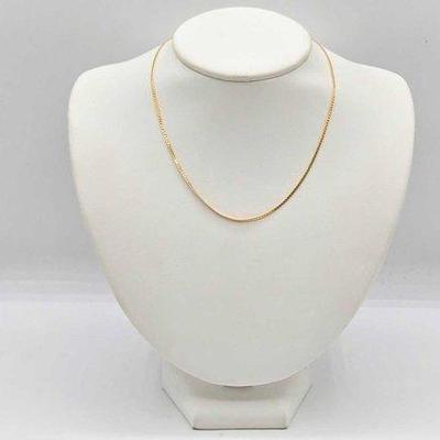 290 • 14k gold chain, 3.3g