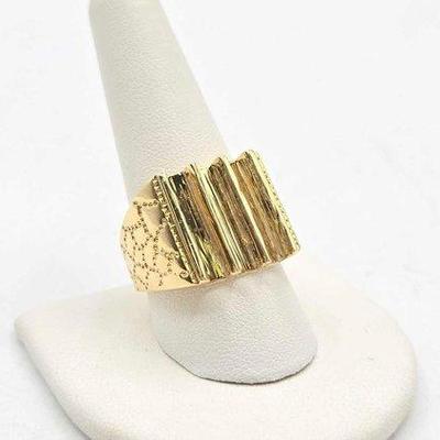216 • 14k gold ring, 14.5g