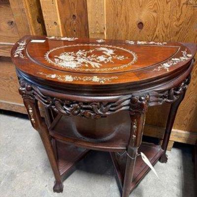 Sale Photo Thumbnail #79: 1554 • rosewood end table