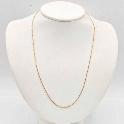 402 • 10k gold chain, 3.1g