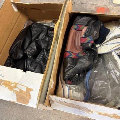 1550 • 2 boxes of jackets