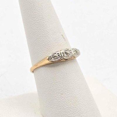 330 • 14k gold ring, 1.9g