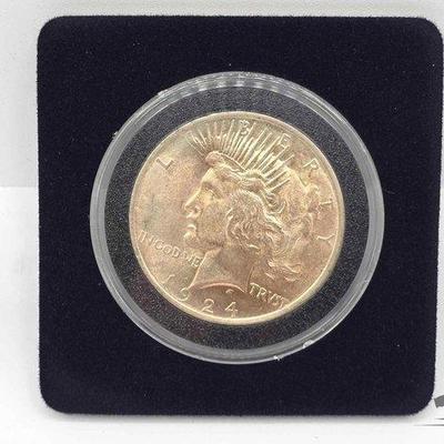 672 • silver peace dollar