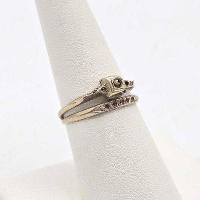 318 • 14k gold ring, 2.2g