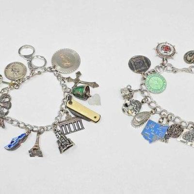 530 • charm bracelets with sterling silver charms