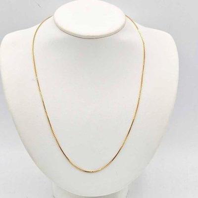 280 • 14k gold chain, 4.2g