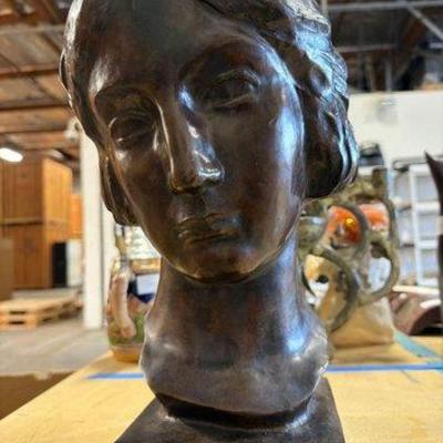 1548 • leon sarteel bronze bust