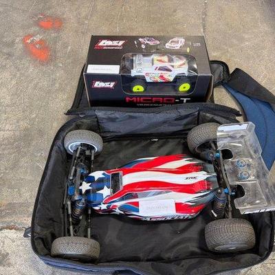 1010 • team associated rc car and losi micro t stadium truck