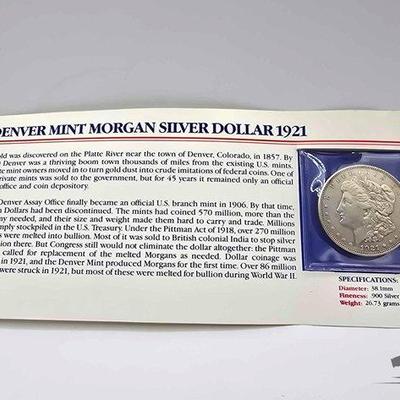 660 • morgan silver dollar