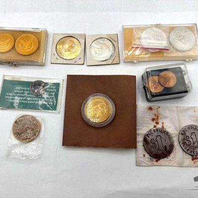 730 • (13) commemorative tokens