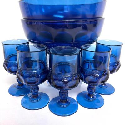 "Tiara" Exclusive Crown Imperial Blue Thumbprint Collection