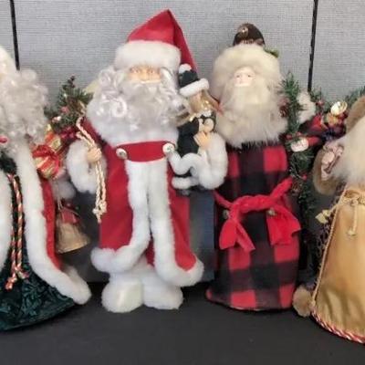 Lot Of Various Santas 
