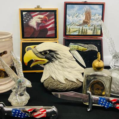 Eagle Figurines Lot 2 Of 3 