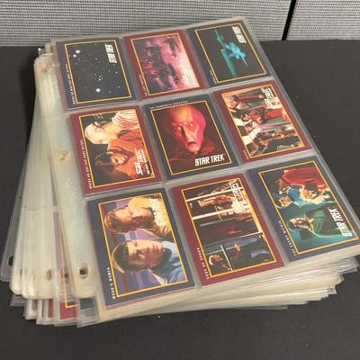 Collection Of Vintage Star Trek Trading Cards