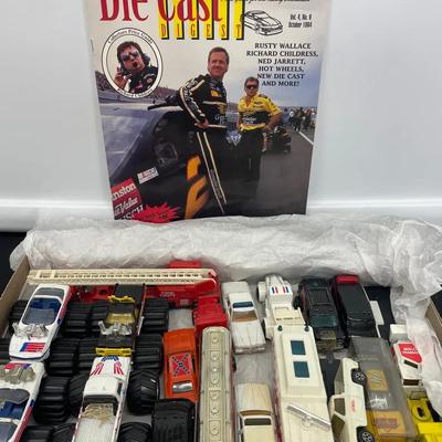 Diecast Model Cars Matchbox, Hot Wheels, Lledo Toys, Trucks Lot 4 Of 6 