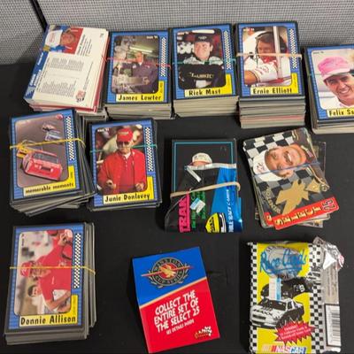 Vintage Racing Trading Card Collection