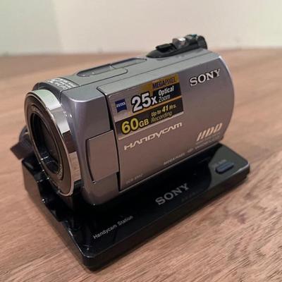 Sony DCR‑SR82 MegaPixel Handycam - Charger, Cables & Remote