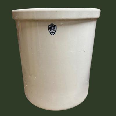 10 Gallon Ohio Stoneware Crock Pot – Vintage Utility & Collectible