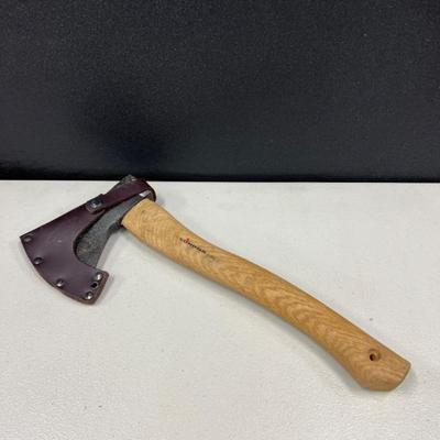 Condor Classic Wood Handle Hatchet and Leather Sheath
