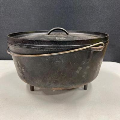 Lodge Cast Iron Handled 14 inch Kettle