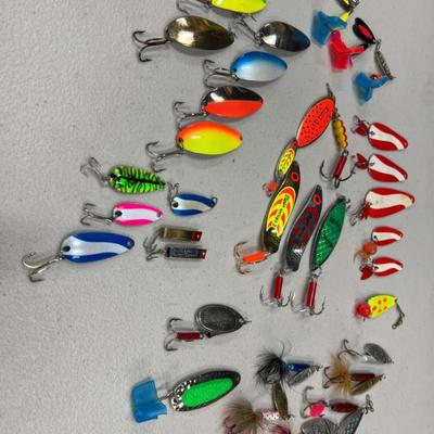 Fishing Lures - Mepps, Rooster Tale, Super Duper, Little Cleo