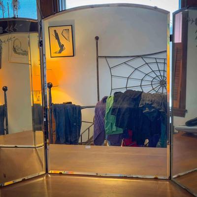 Tri-Fold Mirror