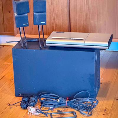 Bose Lifestyle 5 Music System with Acoustimass Powered Subwoofer & Cube Speakers