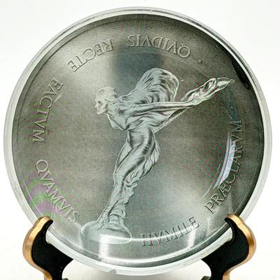 Rolls-Royce "Spirit of Ecstasy" dish