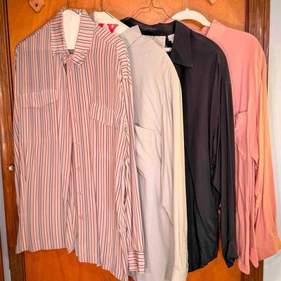 (4) Silk Shirts
