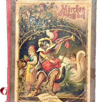  "Märchen Buch" Vintage German Fairytale Book