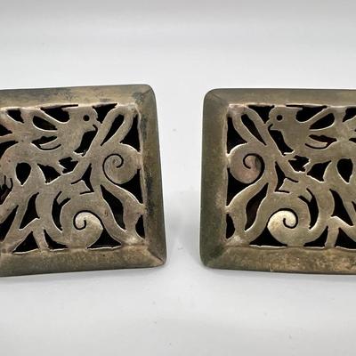 Sterling Silver Cuff Links — Imperfect Men’s Jewelry