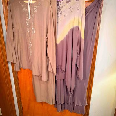 (2) 100% Silk Women's Dresses